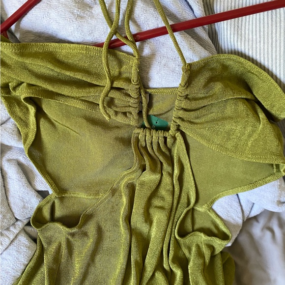 Square Neckline Halter Dress - Picture 6 of 9